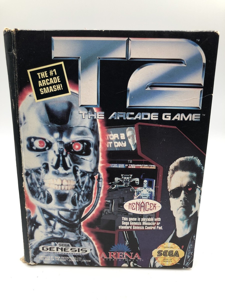 Terminator T2: The Arcade Game (SEGA Genesis, 1992) w