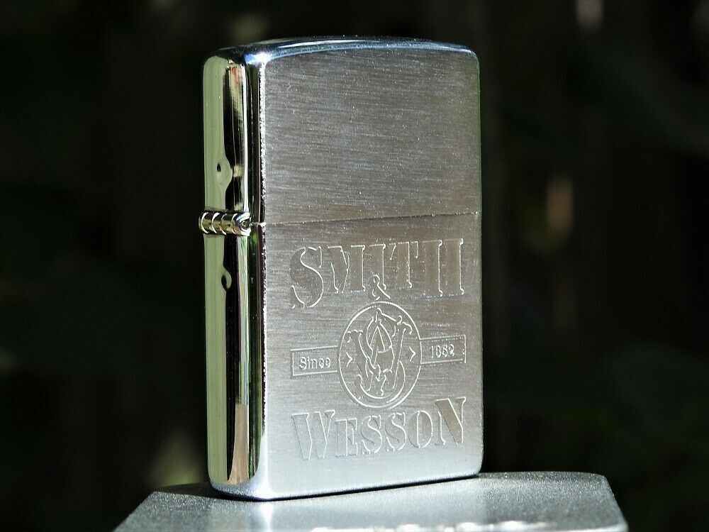 Zippo Lighter - Smith & Wesson Since 1852 - Firearms - S&W - Model