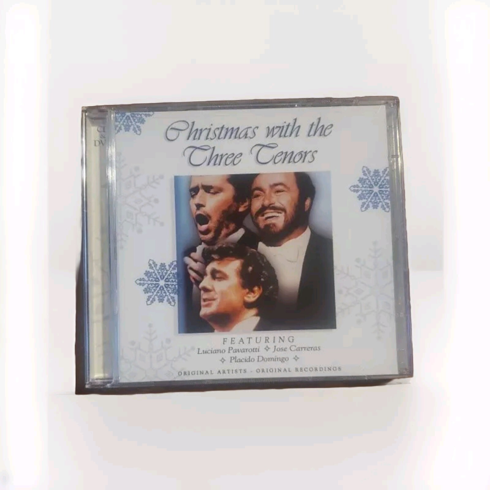 Christmas With The Three Tenors CD DVD Two Disc Combo Placido Domingo Pavarotti