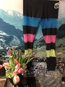 ADIDAS ORIGINAL Mesa blocco Rita Ora Legging neon rete tessuto colorato  dimensioni 36 | eBay