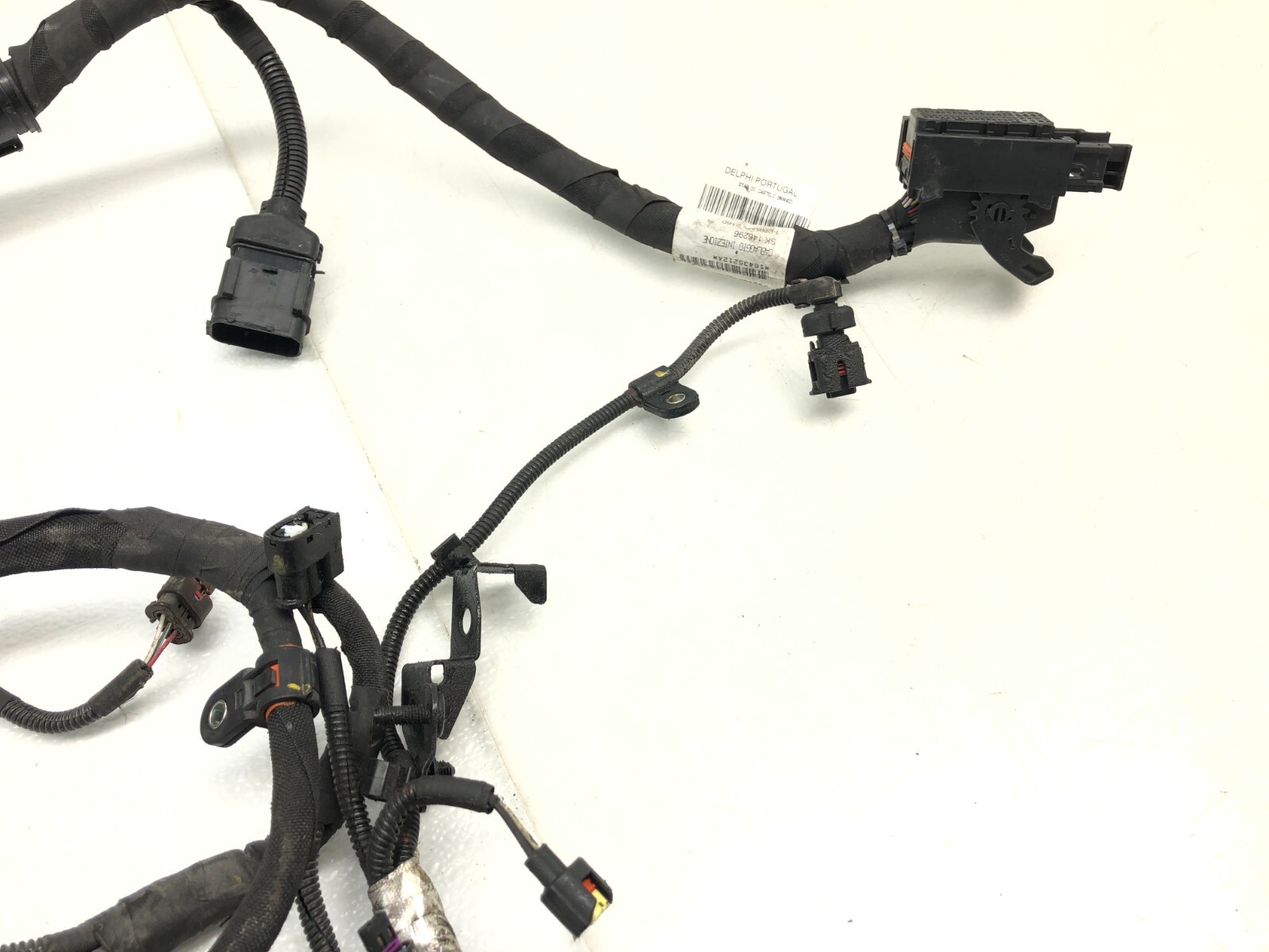 2014-2019 MASERATI GHIBLI S Q4 3.0L V6 AWD ENGINE WIRING HARNESS OEM.