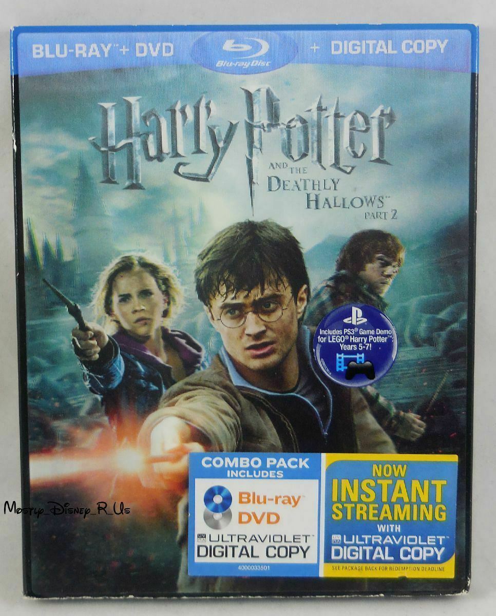 Harry Potter and The Deathly Hallows Part 2 Blu-Ray, DVD & Digital