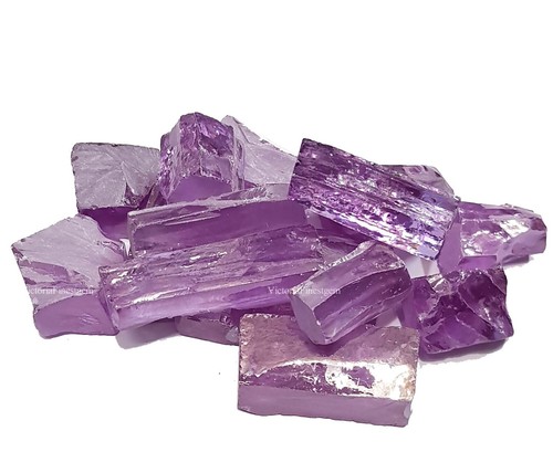 Natural Light Purple Zircon Rough Cambodia Uncut Shape Variations - Picture 6 of 11