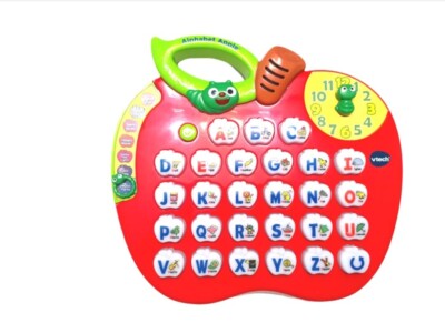 VTECH Alphabet Apple Learning Toy ABCs Phonics with Lights