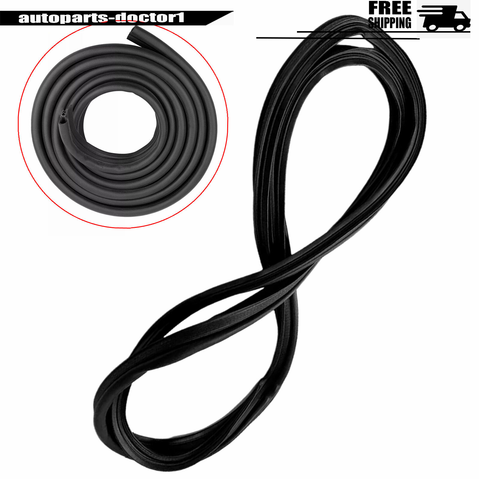 Trunk Lid Weatherstrip Seal Fit For Toyota Camry 64461-06060 2007 2008 2009-2011