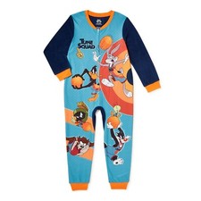 New Space Jam Boys Pajama Union Suit 4/5 6/7 8 10/12