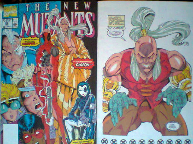 FIRST APPEARANCE DEADPOOL NEW MUTANTS 98 ITALIAN EDITION 1994