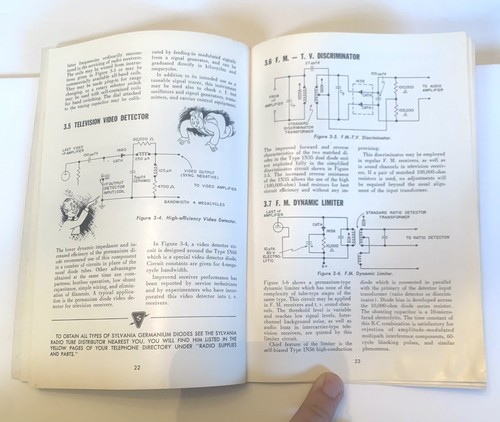 Sylvania Crystal Diode Circuit Kinks: Uses of Geranium Diodes Manual 1952 - Picture 6 of 7