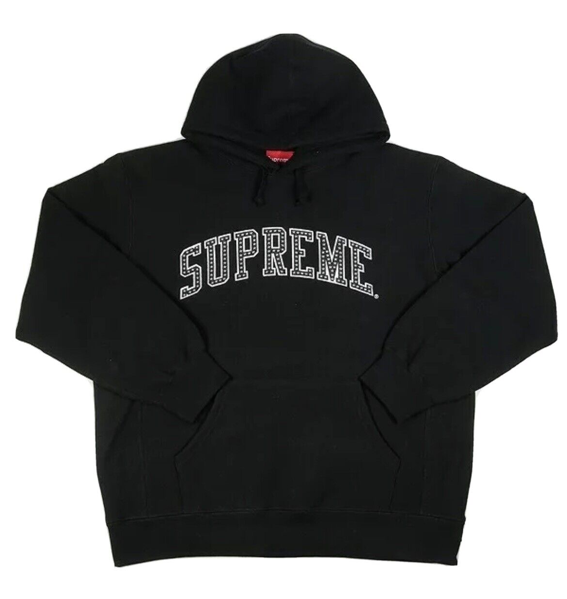 SUPREME 22SS Stars Arc Hooded Sweatshirt BLACK M