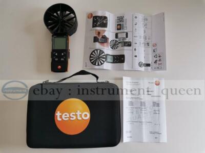 Testo 417 Digital 100 mm vane anemometer with App connection 0563 0417