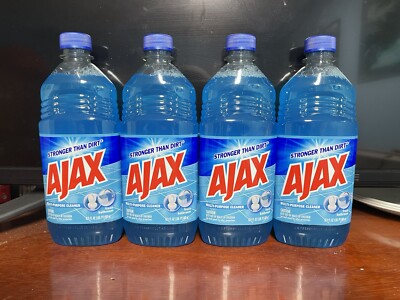 Ajax Multi-Purpose Cleaner Fresh Bathroom 16.9oz. Lot of 4. A+Seller.