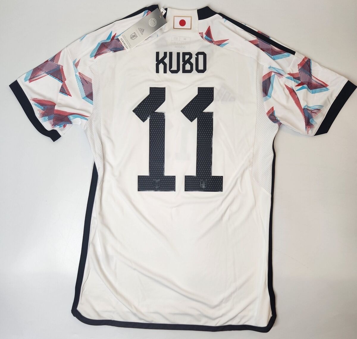 Japan Away 2022 World Cup Jersey Adidas White Kubo #11 M-2XL Japan Away 2022 World Cup Jersey Adidas White Kubo #11 M-2XL