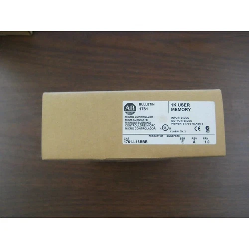 New Factory Sealed Allen Bradley 1761-L16BBB MicroLogix 1000 16 Point Controller
