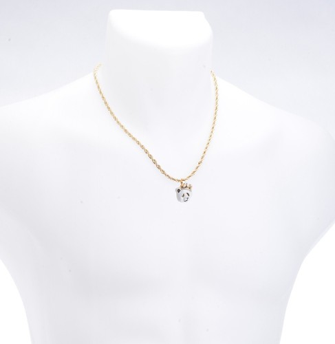 Hip Hop Iced Gold Silver Plated Crown Panda Mini Pendant 20 inch Necklace HC 341 - Picture 4 of 6