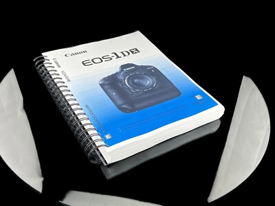 Canon EOS-1DX Instruction Manual User Guide For Camera 420 Pages Color Copy