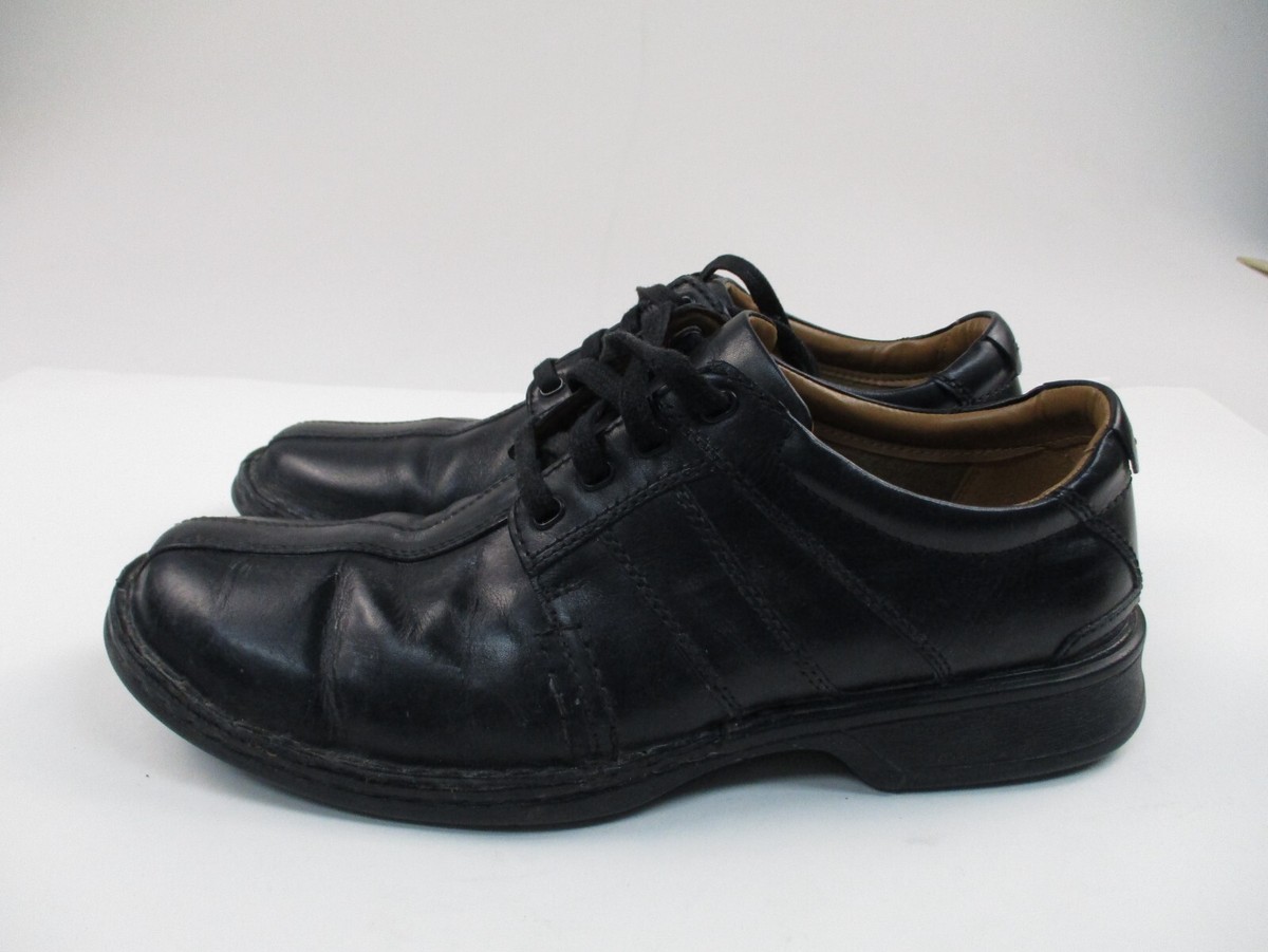 Clarks Collection Casual Shoes Men's Size 11.5 Black Lace Up