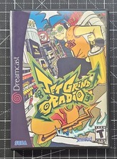 Dreamcast Jet Grind Radio Black Custom Case With Insert - NO Game or Manual