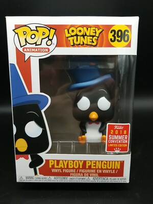 ビンドゥンドゥン コップ Funko Pop Looney Tunes #396 Playboy Penguin SDCC Excl