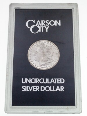 1883-CC $1 Silber Morgan Dollar In GSA Halter Ohne Box/CoA