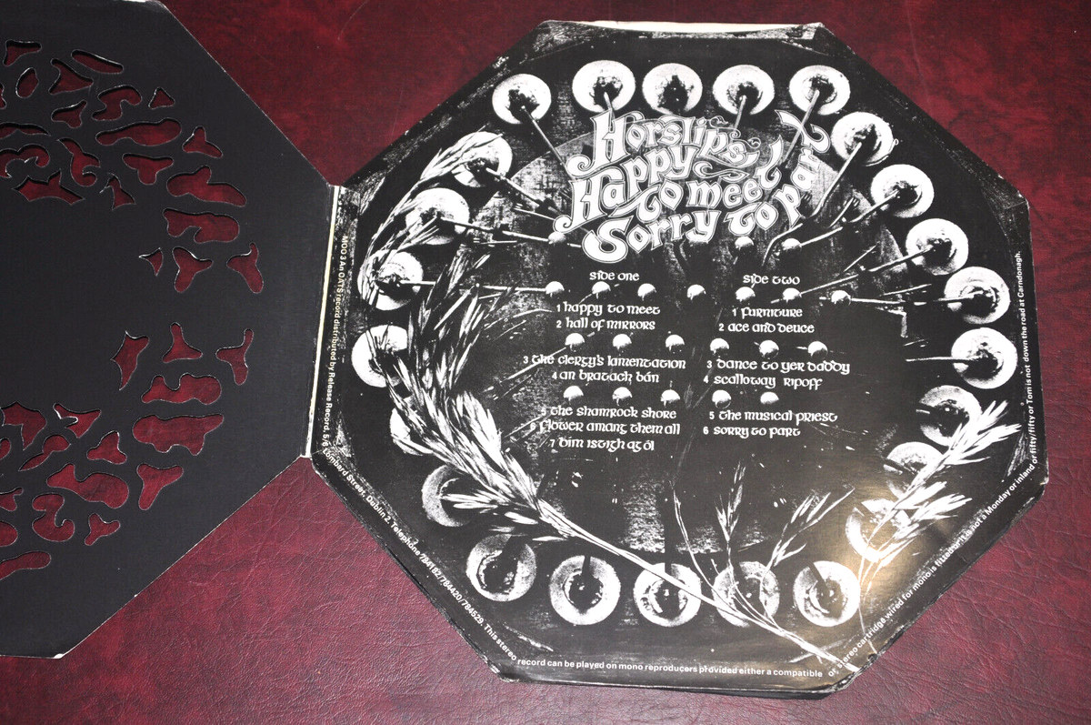 Horslips - Happy to Meet Sorry to Part, Oats MOO3 Ireland