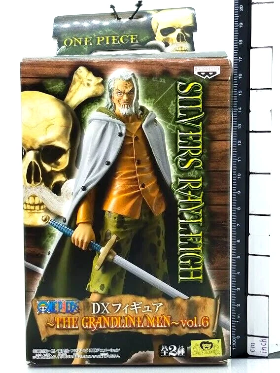 Figura Rayleigh One Piece Silver ~THE GRANDLINE MEN~DX vol.6 Premio de Japón Foto 2 de 4
