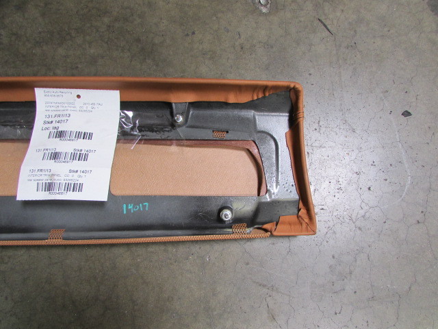 Ferrari 458 Italia, Back Wall Speaker Trim Panel, Cuoio, Used, P/N 83285224