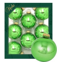 Christbaumkugel Weihnachtskugel Christbaumschmuck Krebs Glas Lauscha GrüN Glanz