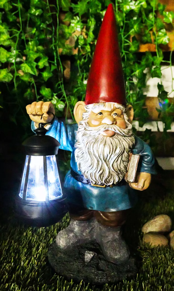 Garden cheap gnome solar