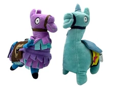 Epic Games Fortnite 7" Loot Llama Plush 2018 And Bright Unicorn - Set Of Two