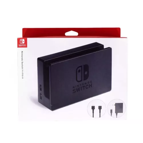 Genuine Nintendo Switch Power Adapter, HDMI Cable, TV Dock Station Variation Set - Picture 9 of 18