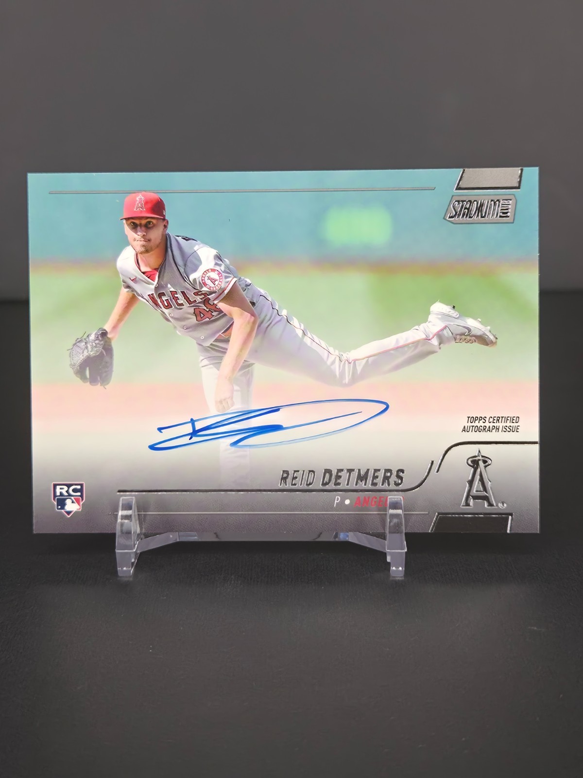 2022 Topps Stadium Club - Autographs Reid Detmers #SCBA-RDE (AU, RC)
