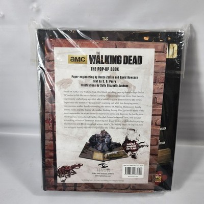 AMC The Walking Dead Pop-Up Book TWD Zombies Apocalypse Scary Collector NEW