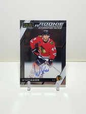 🥶 2023-24 O-PEE-CHEE OPC PLATINUM ROOKIE AUTOGRAPHS WYATT KAISER AUTO RC 🥶