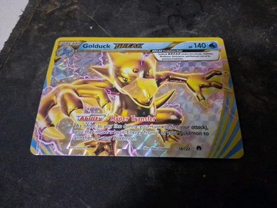 Golduck BREAK 18/122 Breakpoint Holo Foil Pokemon Tcg Card Game