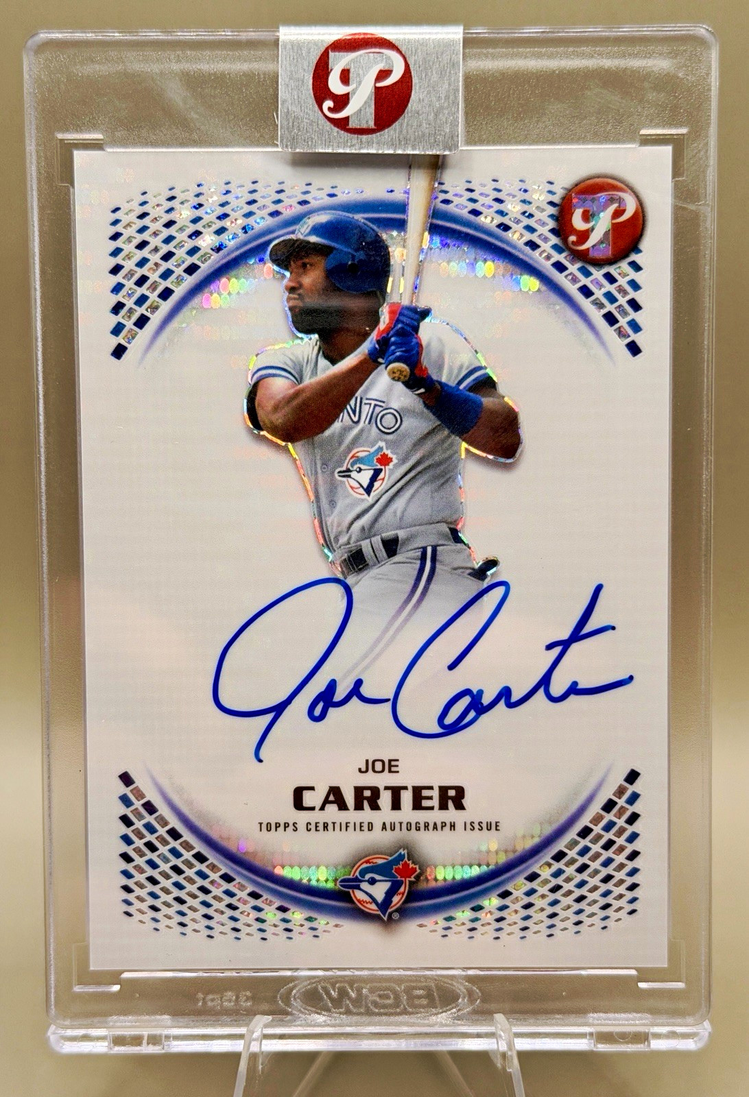 Topps 2026 Pristine Pristine Autographs Joe Carter AUTO Blue Jays PA-JCA
