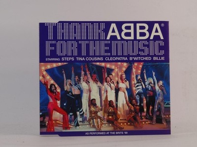 STEPS/TINA COUSINS/CLEOPATRA THANK ABBA FOR THE MUSIC (G96) 4 Track CD Single in