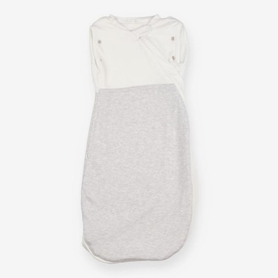 Baby Mori, Swaddle Baby Schlafsack grau und weiß, Newborn 96F92CBB8C60/1