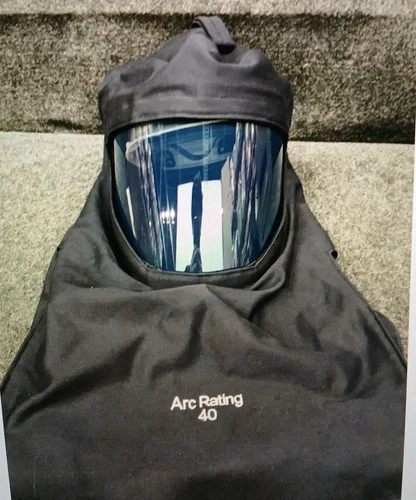 NATIONAL SAFETY APPAREL Arcguard Compliance Flash Hood Coat & Bib Overalls Large video thumbnail