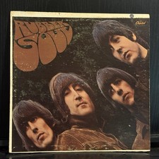 THE BEATLES Rubber Soul 1966 Capitol US 1st Mono Press T-2442 F19F17 Rainbow Rim