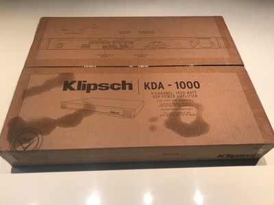 Brand New Klipsch KDA-1000 DSP Amplifier