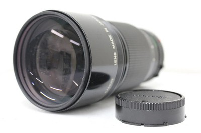 Canon New FD 200mm F2.8 Telephoto Prime Lens FD Mount Black MF Lens Japan Model