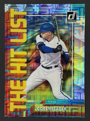 Corey Seager 2022 Donruss The Hit List Vector - #THL-12