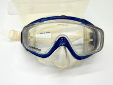 Sherwood Scuba Magnum EX Dive Mask - Dark Blue/Clear - New in Case NOS