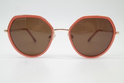 Sunglasses Tom Tailor 63785 Gold Red Oval New