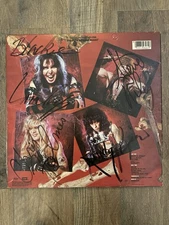 SIGNED W.A.S.P. WASP Self-Titled  LP  1st press Autographed Vinyl Blakie Lawless