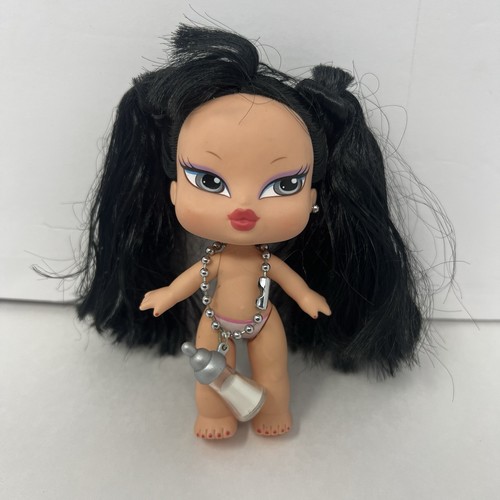 Adorable Jade Bratz Baby Hair Flair Doll RARE 2004 with feeding bottle 5" - Picture 1 of 12
