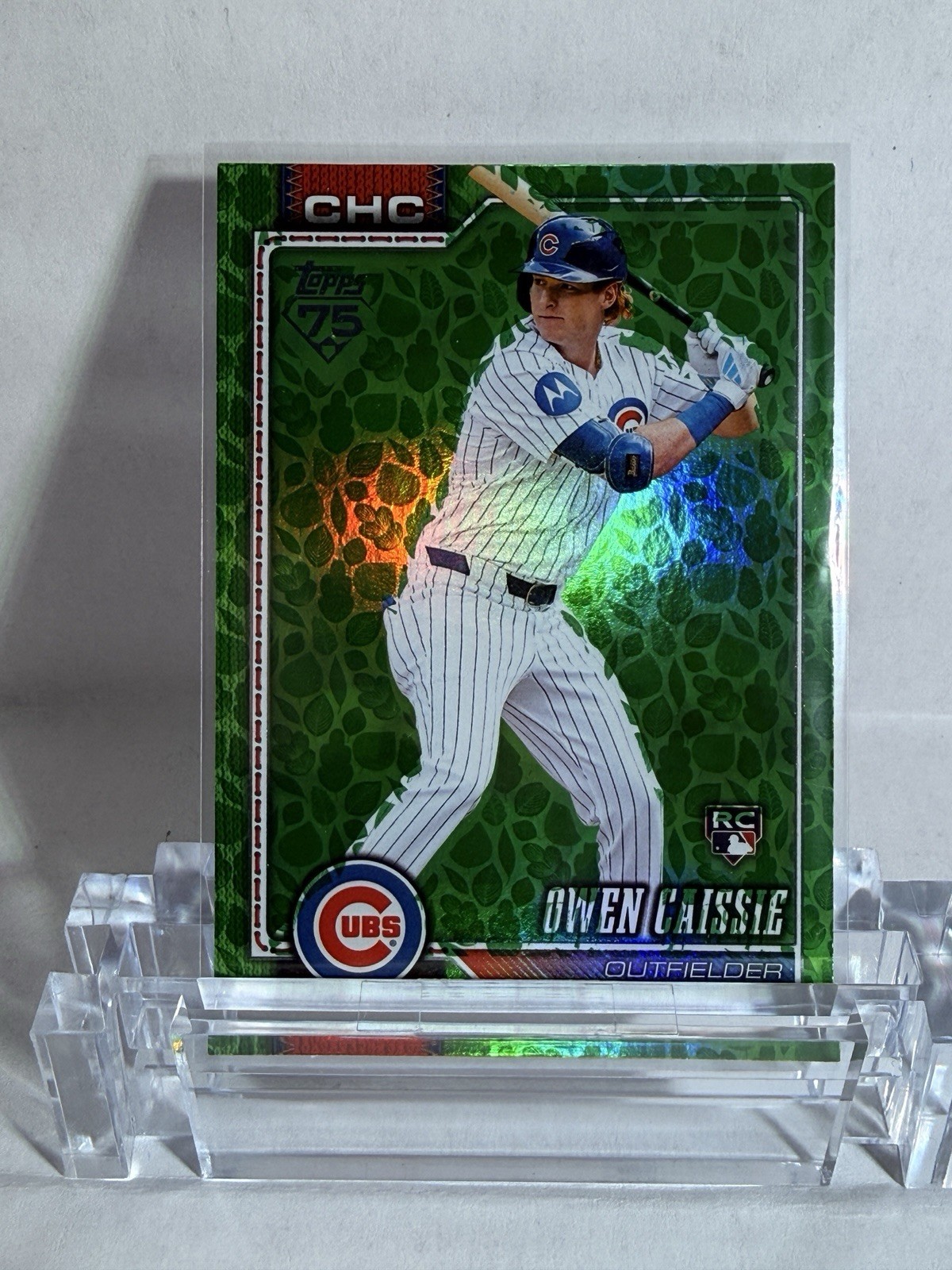 2026 Topps Series 1 - Owen Caissie #233 Easter Holiday Parallel