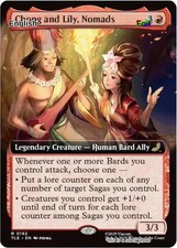Chong and Lily, Nomads (Extended Art) - TLE - NM [Foil] TCG MTG