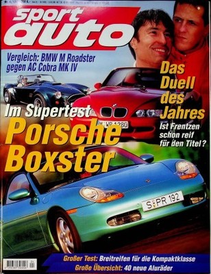 1) Sport Auto 04/1997 - BMW Z3 M Roadster mit 321P - AC Cobra Mk IV mit 250PS b