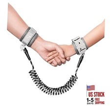 Toddler Harness Walking Leash- Child Anti Lost Wrist Link - Child Cool black